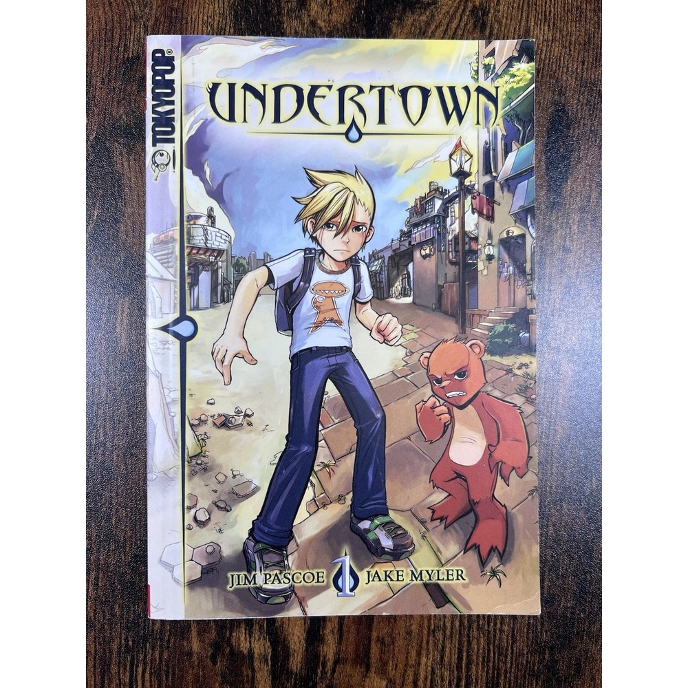 Undertown Volume 1 Jim Pascoe: Jetix Cards Myler 2007 First Tokyopop Print Manga